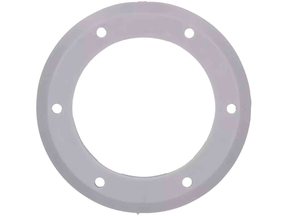Horn gasket -PREMIUM, Ø=54x80x4mm- Vespa Rally180 (VSD1T), Rally200 (VSE1T), Sprint150 (VLB1T), Sprint Veloce, TS125 (VNL3T), Super, GT125 (VNL2T), GTR125 (VNL2T), GL150 (VLA1T), SS180 (VSC1T) - grey