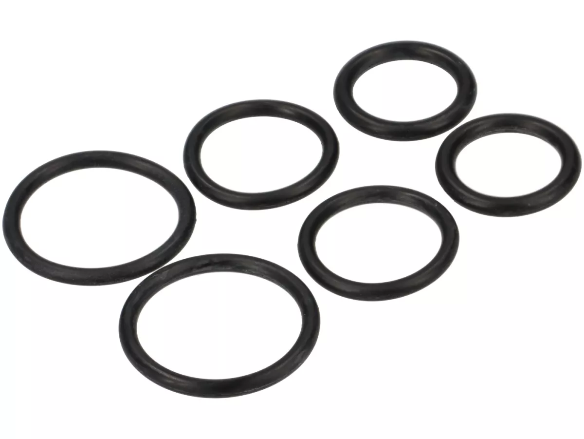 O-ring set (6-piece) fork -OEM QUALITY- Vespa Smallframe V50, PV, ET3, Motovespa T3, 125 Primavera