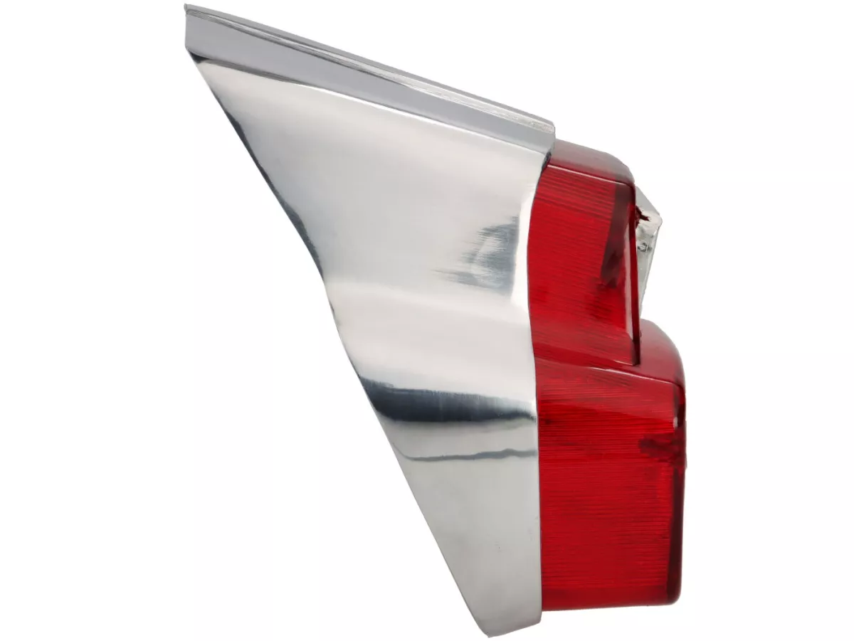 Bakljus -PREMIUM Vespa Antik- metall liten - polerad - Vespa 50S (V5SA1T), V50R (V5A1T), V50 Special (V5A2T), 50SR/Sprinter (V5SS2T), SS50 (V5SS1T), V90 (V9A1T), 90 Racer (V9SS2T), SS90 (V9SS1T), 125 Nuova (VMA1T)
