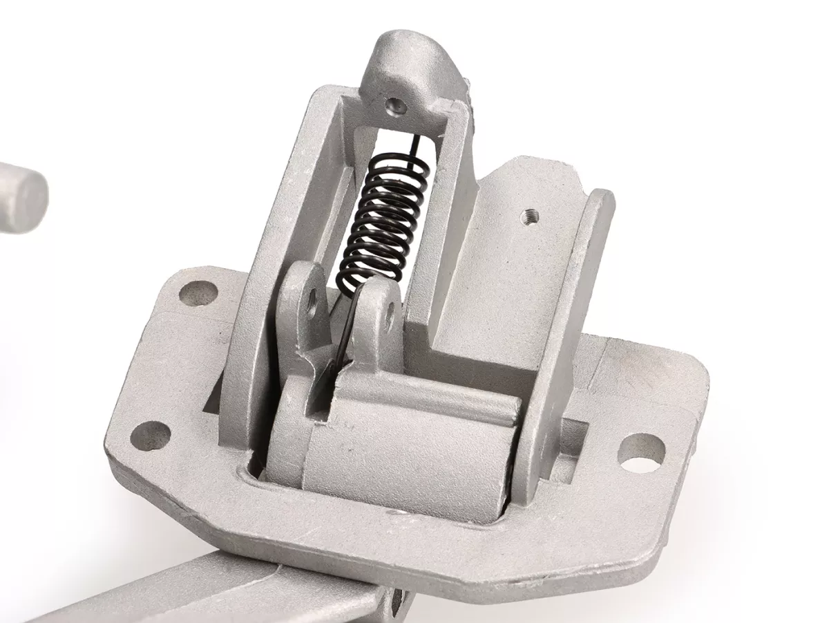 Pédale de frein et support -QUALITÉ OEM- Vespa PX, PX Arcobaleno, PX 98, PX My, PX 2011, T5 125cc, PK S, PK XL, PK XL2, ET3 (52721-), V50 R (914748-), V50 S (79735-)