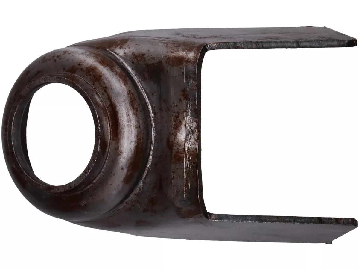 Tôle de réparation butée de direction - logement inférieur de la rotule de direction -PREMIUM- Vespa V50, PV, ET3 - pièce de rechange nécessaire pour la réparation du cadre / à souder