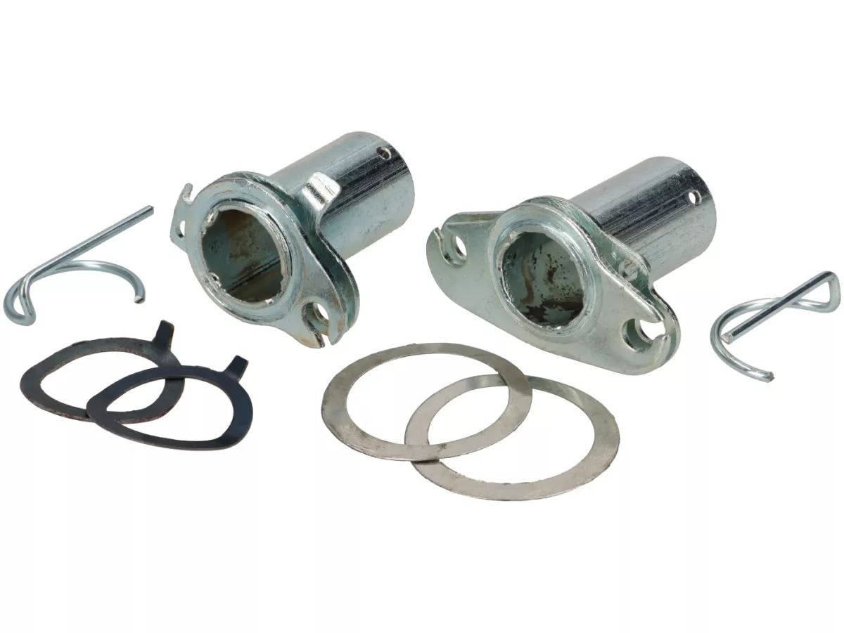Remskivsats för gasvajer -PREMIUM utan styrindikatorer- Vespa V50, V90, SS50, SS90, PV125, ET3, Rally180 (VSD1T), Rally200 (VSE1T), Sprint150 (VLB1T), TS125 (VNL3T), GT125 (VNL2T), GTR125 (VNL2T), SS180 (VSC1T) - Ø=24mm