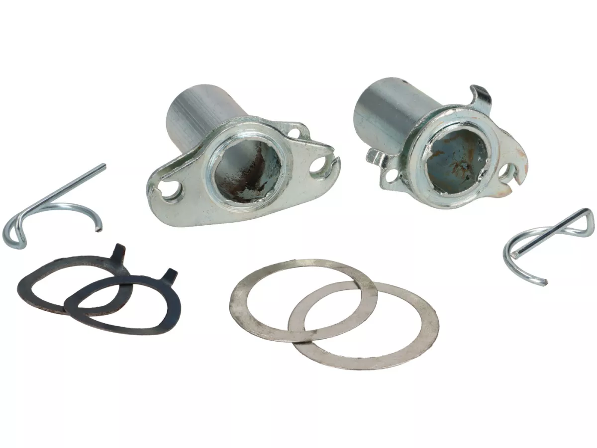 Remskivsats för gasvajer -PREMIUM utan styrindikatorer- Vespa V50, V90, SS50, SS90, PV125, ET3, Rally180 (VSD1T), Rally200 (VSE1T), Sprint150 (VLB1T), TS125 (VNL3T), GT125 (VNL2T), GTR125 (VNL2T), SS180 (VSC1T) - Ø=24mm