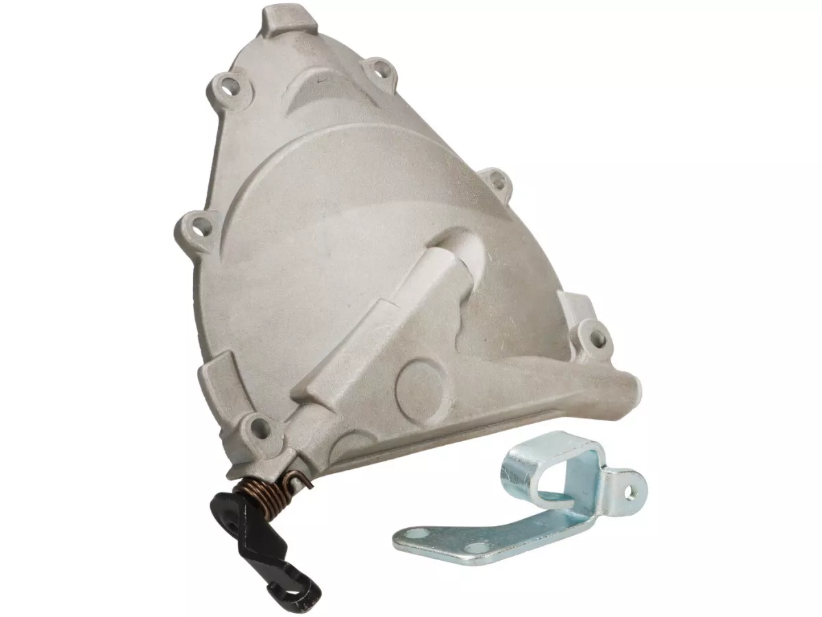 Coperchio frizione completo (incl. leva, supporto cavo) -PREMIUM, standard Vespa PK XL2 - adatto anche per Vespa V50, PV, ET3, PK XL, ETS - alluminio