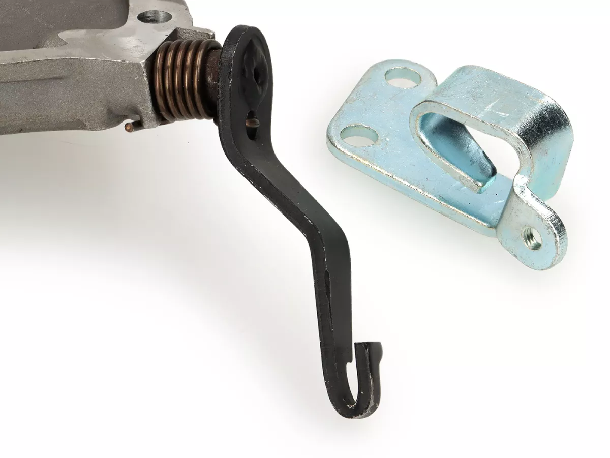 Coperchio frizione completo (incl. leva, supporto cavo) -PREMIUM, standard Vespa PK XL2 - adatto anche per Vespa V50, PV, ET3, PK XL, ETS - alluminio