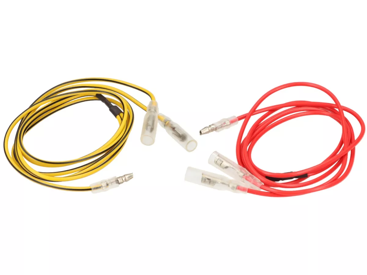 Juego de intermitentes traseros -POWER 1- tubo LED (E-mark)- Vespa Sprint / Primavera 50-150 - titanio