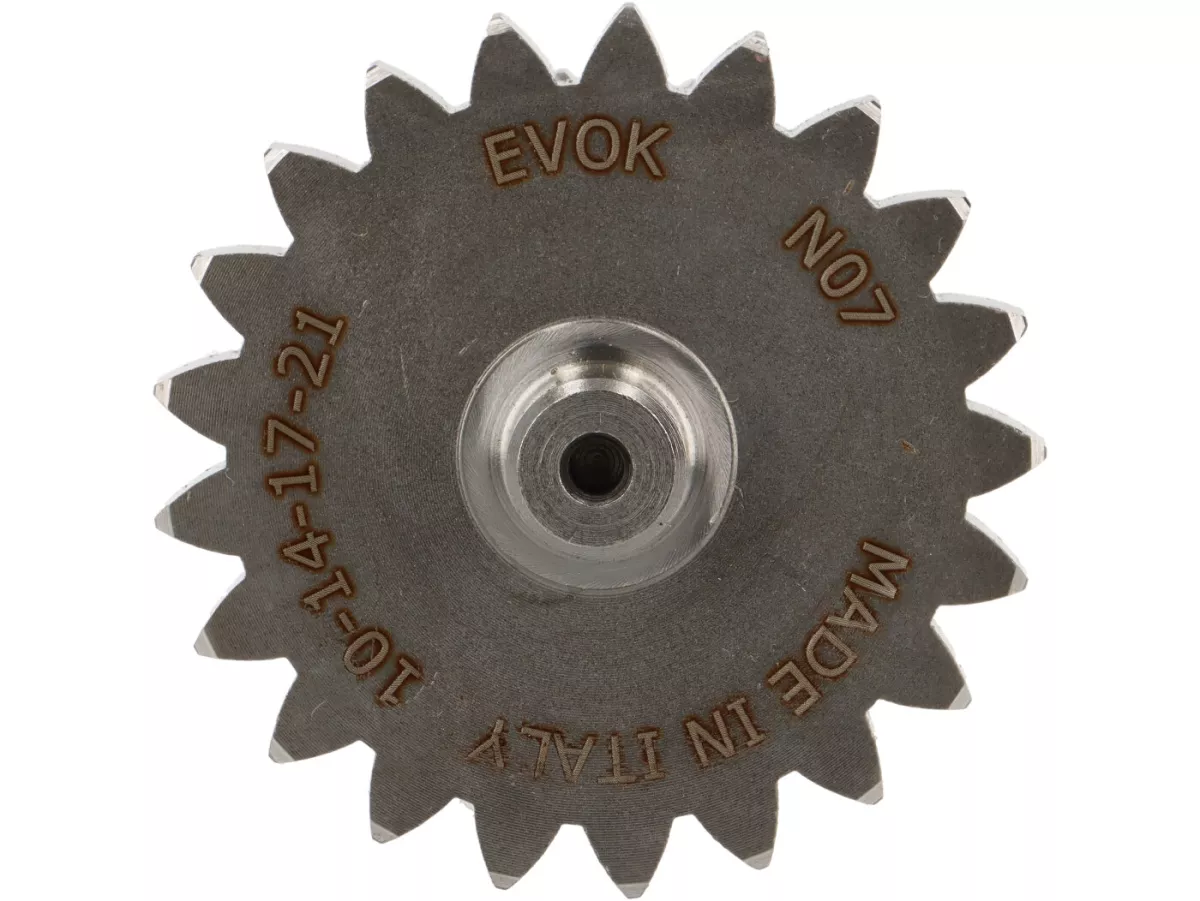 Gear cluster -EVOK- Vespa V50, PV125, ET3, PK50, PK80, PK125 S-XL - 10-14-17-20 teeth (used with genuine gear box, shortens 3rd and 4th gear)