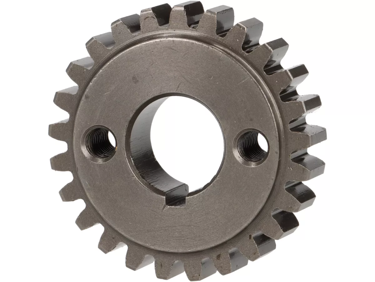 Small primary gear -EVOK3.00->2.88- Vespa V50, PV125, ET3, PK50, PK80, PK125 - 25 tooth (straight)