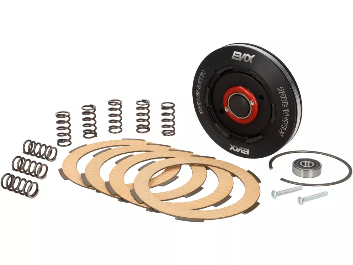 Kopling -Kopling Besi Sport EVOK - Vespa V50, V90, SS50, SS90, PV125, ET3, PK50, PK80, PK50 S, PK80 S, PK125 S, PK50 XL, PK125 XL, ETS, PK50 HP, PK50 SS