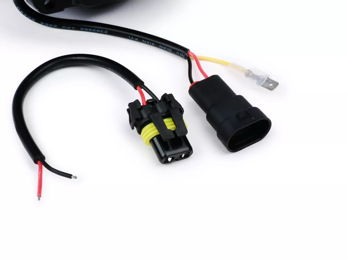 Headlight set -RMS LED 12V, round Ø=105mm- Vespa Smallframe V50 - 50N (V5A1T 122877-), 50L (V5A1T), 50R (V5A1T)