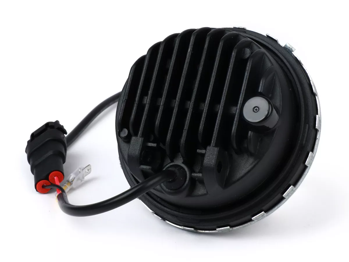Headlight set -RMS LED 12V, round Ø=105mm- Vespa Smallframe V50 - 50N (V5A1T 122877-), 50L (V5A1T), 50R (V5A1T)