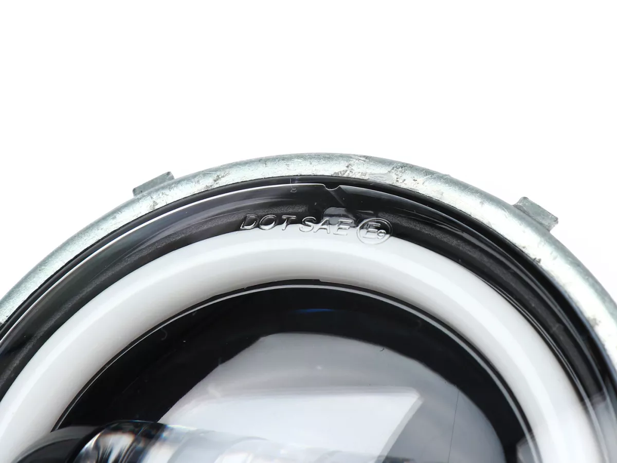 Headlight set -RMS LED 12V, round Ø=105mm- Vespa Smallframe V50 - 50N (V5A1T 122877-), 50L (V5A1T), 50R (V5A1T)