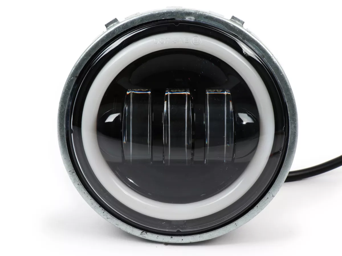 Headlight set -RMS LED 12V, round Ø=105mm- Vespa Smallframe V50 - 50N (V5A1T 122877-), 50L (V5A1T), 50R (V5A1T)