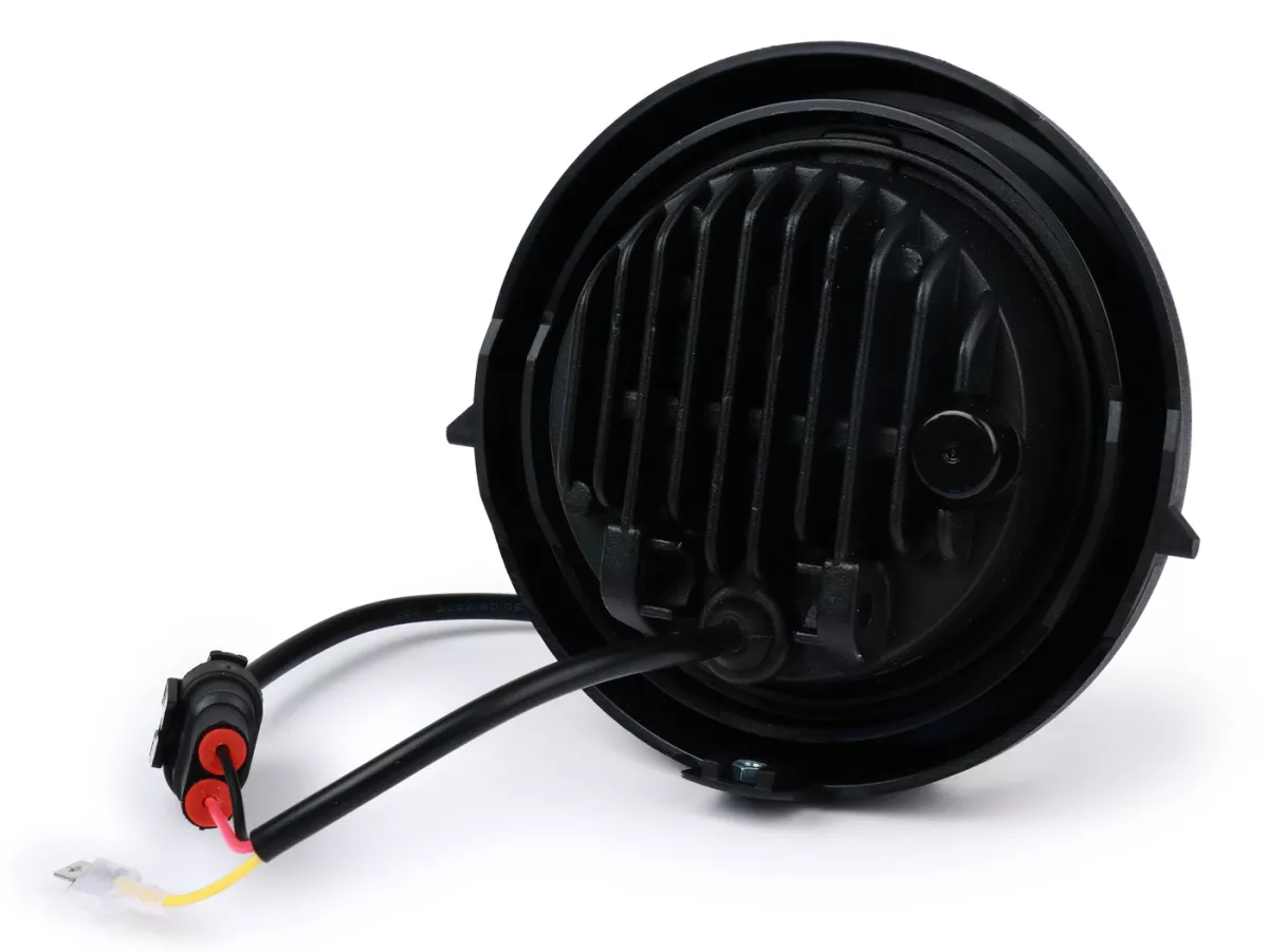 Headlight set -EVOK LED 12V DC, round Ø=135mm- PK S (fixed on the side)
