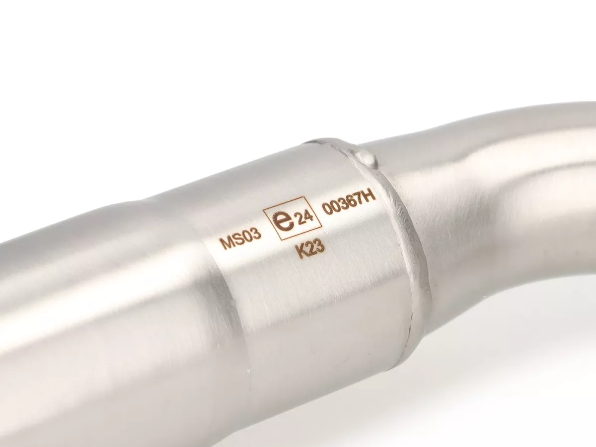 Exhaust manifold -REMUS Double MESH incl. catalytic converter Euro 5 - Vespa GTS 300 HPE
