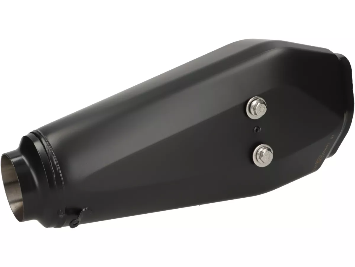 Silenciador trasero -REMUS RS 2.0 - Vespa GTS Super HPE 300 (Euro 5, ZAPMD3100, ZAPMD3101, ZAPMD3101), GTS 125 E5 - Acero inoxidable negro