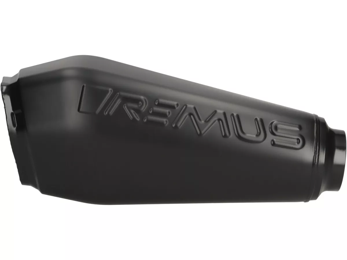 Silenciador trasero -REMUS RS 2.0 - Vespa GTS Super HPE 300 (Euro 5, ZAPMD3100, ZAPMD3101, ZAPMD3101), GTS 125 E5 - Acero inoxidable negro
