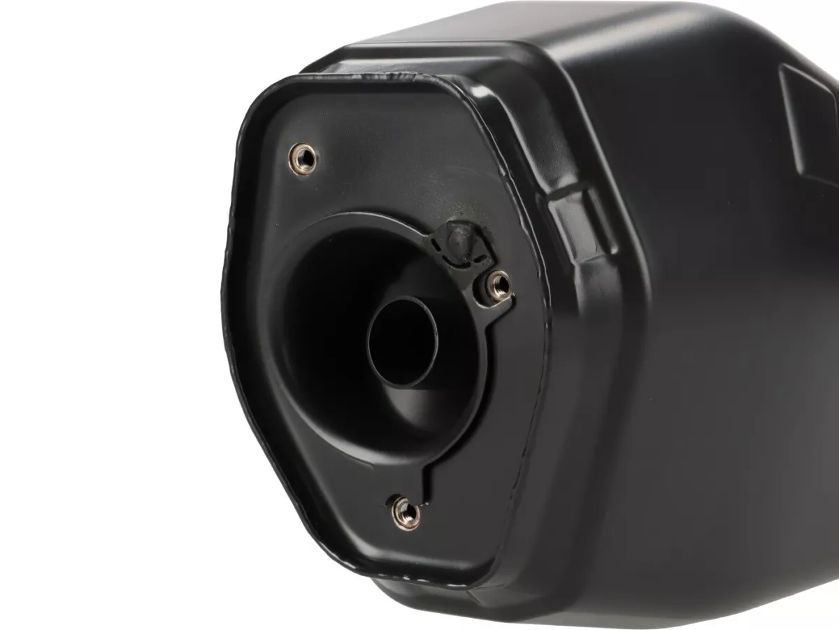 Silenciador trasero -REMUS RS 2.0 - Vespa GTS Super HPE 300 (Euro 5, ZAPMD3100, ZAPMD3101, ZAPMD3101), GTS 125 E5 - Acero inoxidable negro