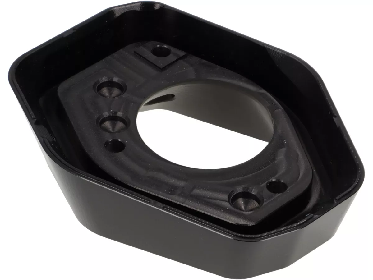 Silencer end cap -REMUS RS 2.0 - Vespa GTS 300 HPE - black