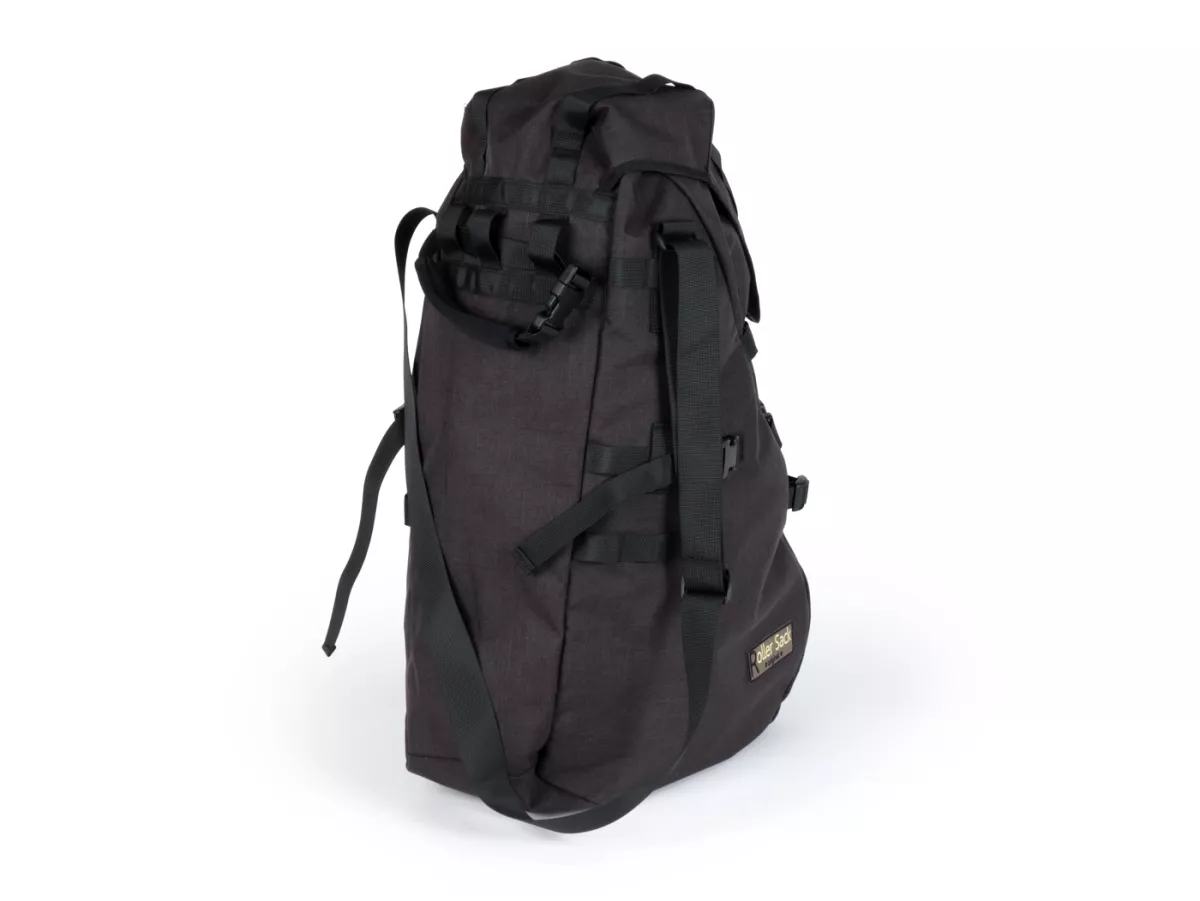 Scooter Luggage Bag -Rollersack- Large with one main compartment - mottled black