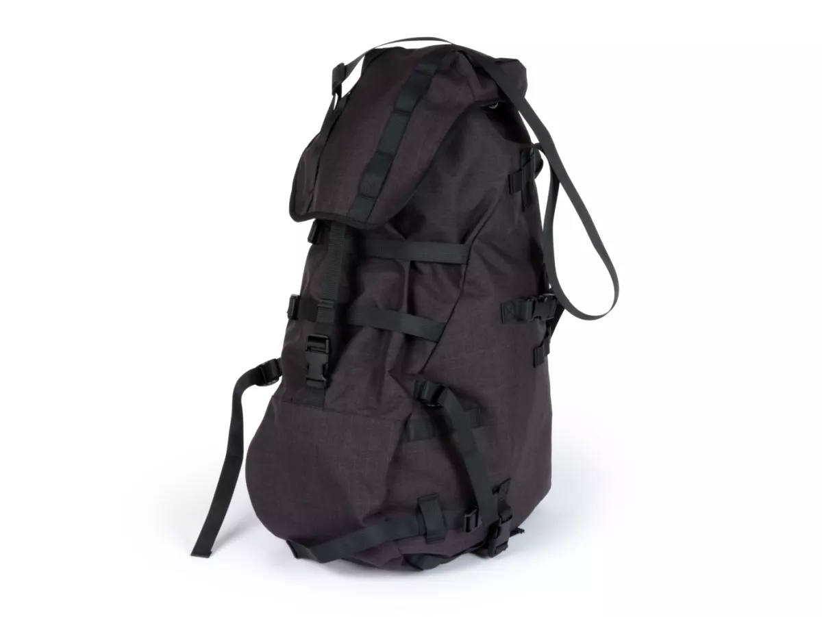 Scooter Luggage Bag -Rollersack- Large with one main compartment - mottled black