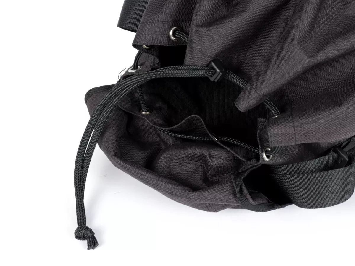 Scooter Luggage Bag -Rollersack- Large with one main compartment - mottled black