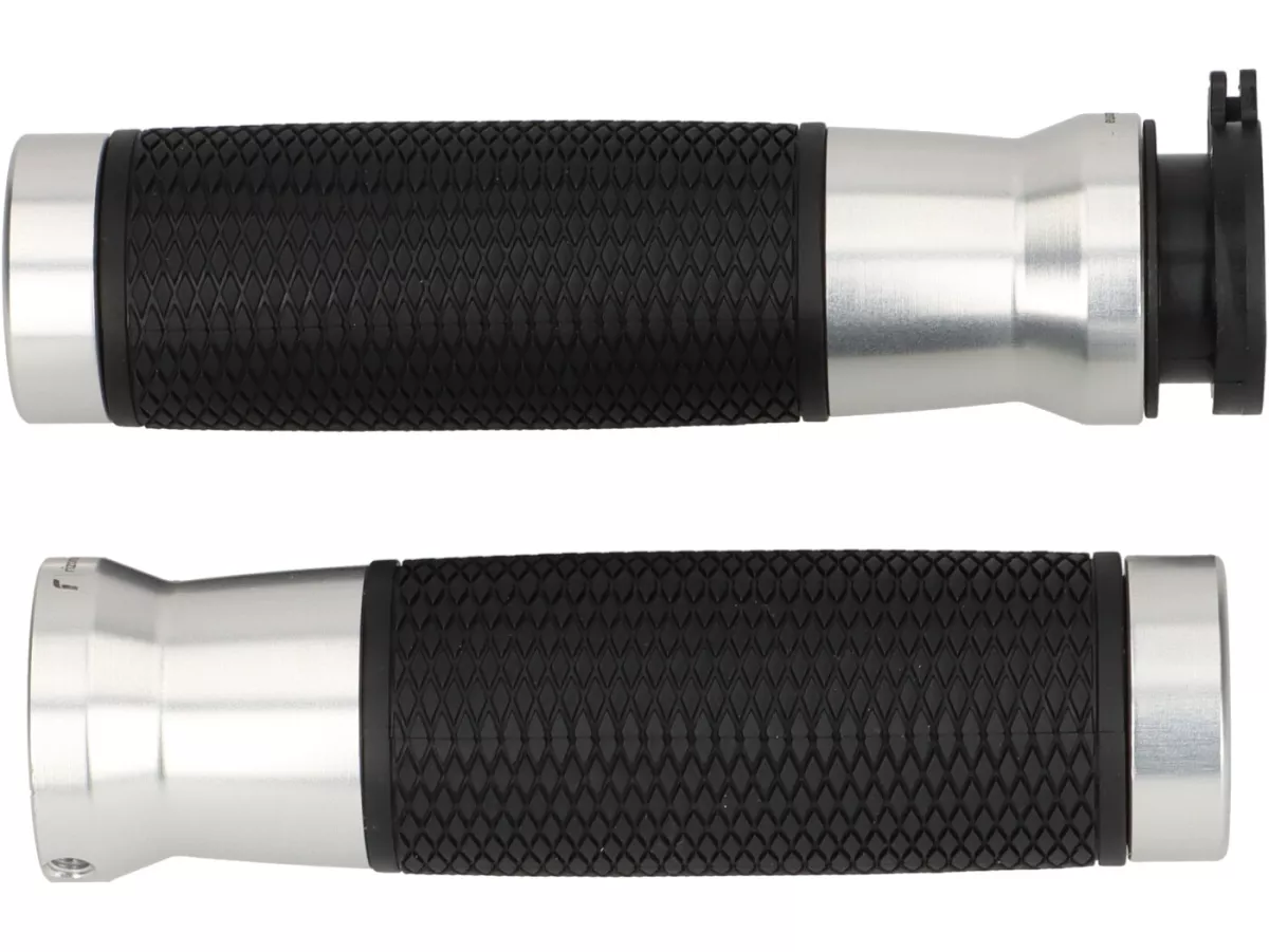 Pair of grips (pair), silver -RIZOMA- Urlo- Vespa GTS 125-300 - 2023-