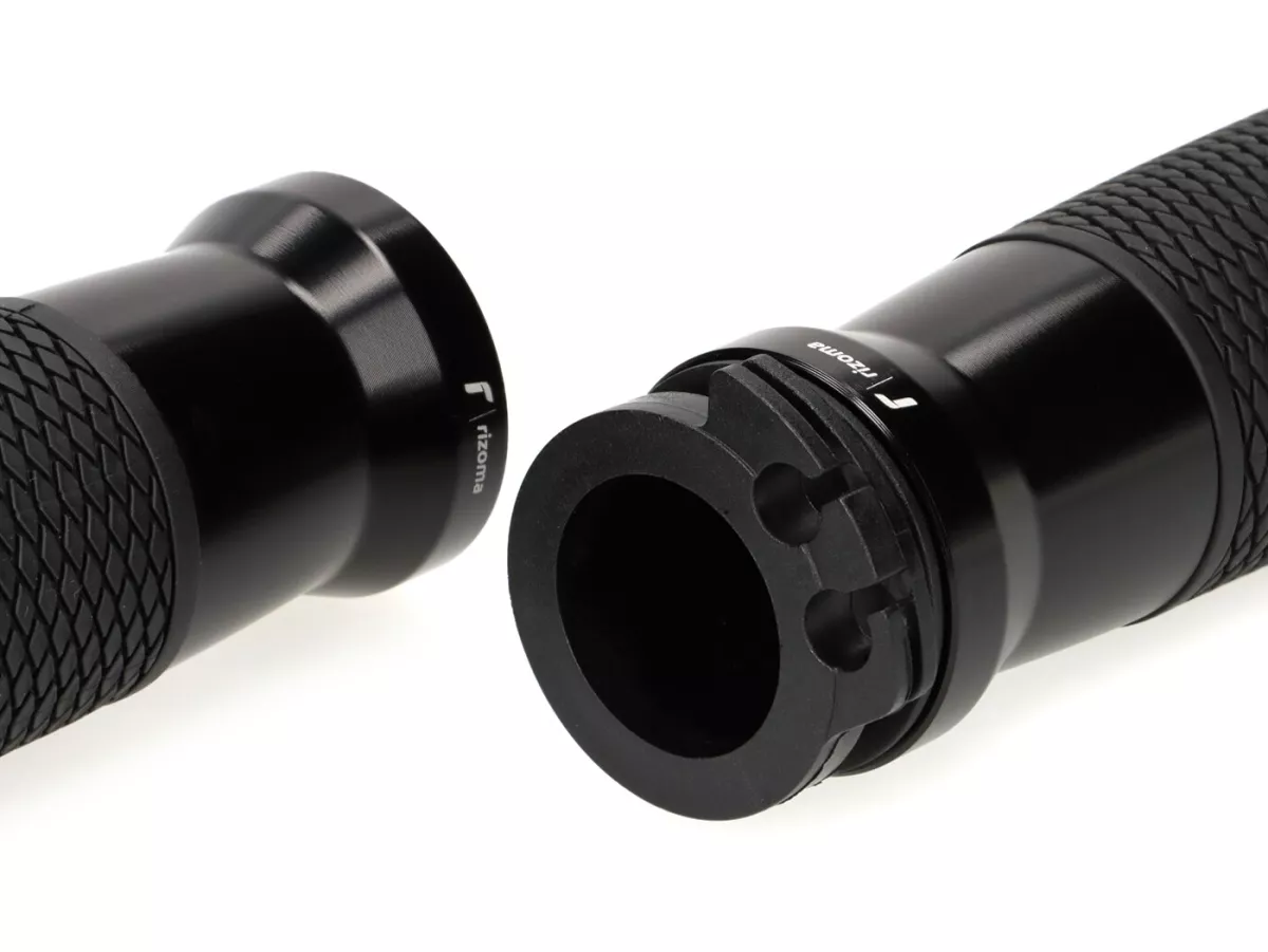 Pair of grips (pair), black -RIZOMA- Urlo- Vespa GTS 125-300 - 2023-