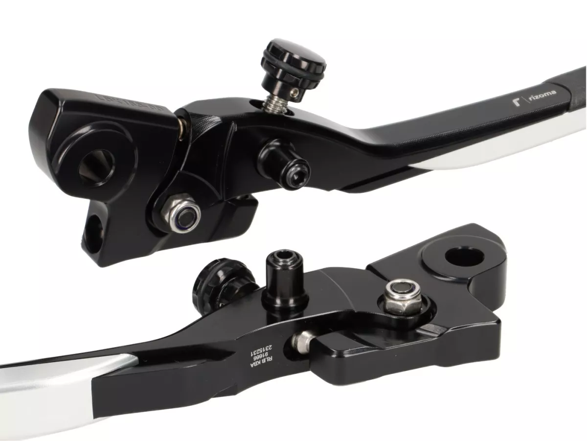 Juego de manetas de freno - plata -RIZOMA- Adjustable Plus - Vespa GTS 125-300 2023-