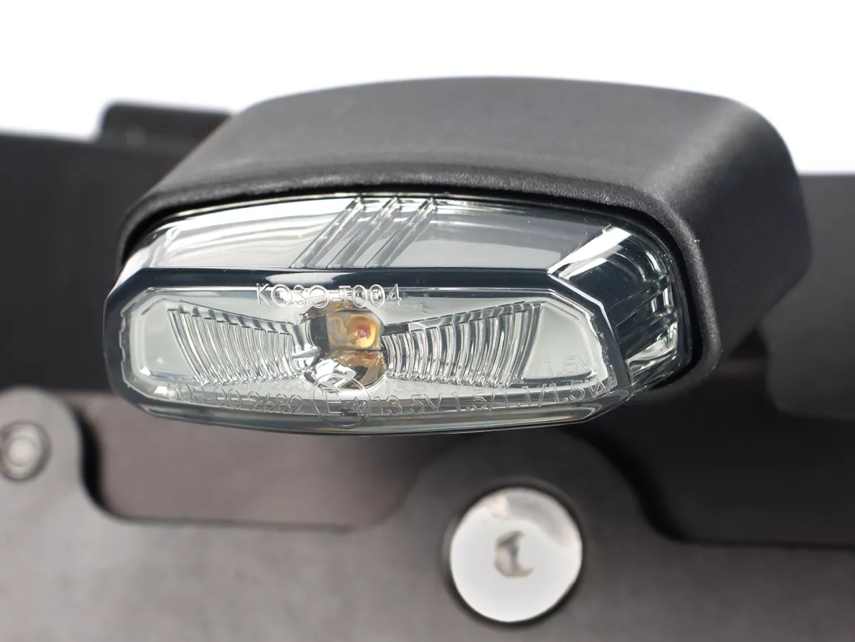 Hållare för registreringsskylt - hållare för registreringsskylt - stänkskydd -RIZOMA- Vespa GTS Keyless 125-310, GTV Keyless 300-310