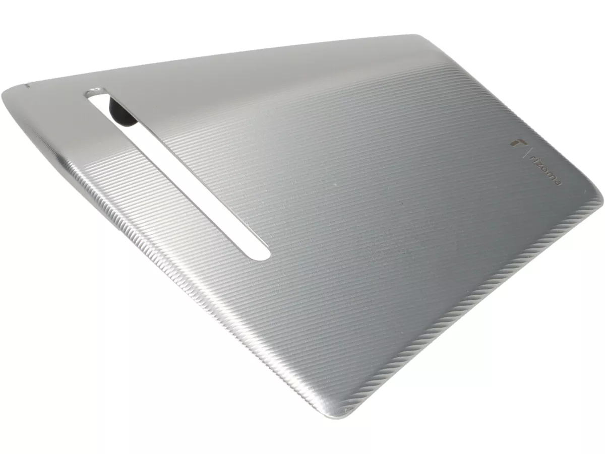 Badge horn cover / emblem -RIZOMA- aluminium CNC - silver - Vespa GTS 125-300 2023-