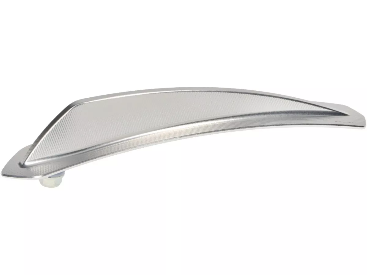 Nipple spakbor -RIZOMA- Aluminium CNC - perak - Vespa GTS 125-300 - Keyless 2023-