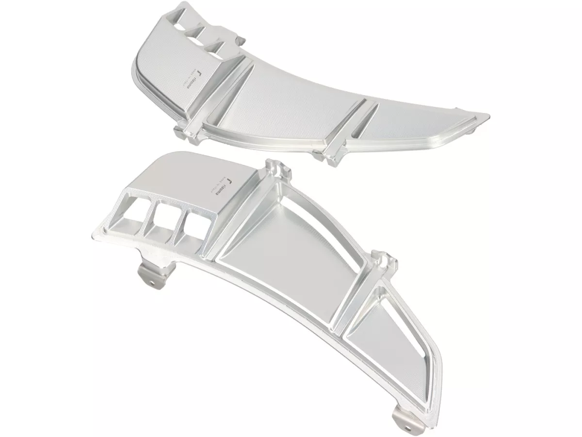 Glove box net panel set, silver -RIZOMA- Vespa GTS Keyless 125-310