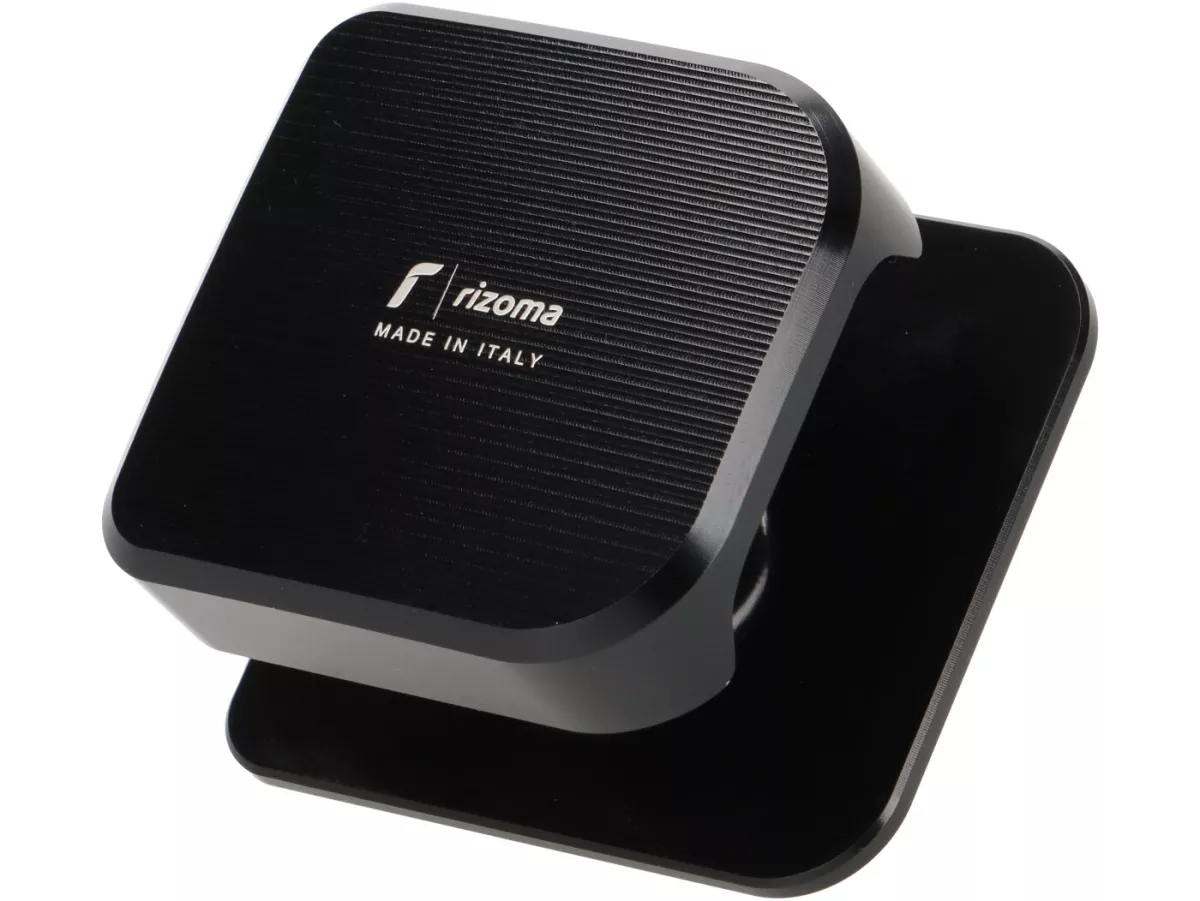 Luggage hook -RIZOMA- aluminium CNC - Vespa GTS 125-300 - 2023- Keyless - black