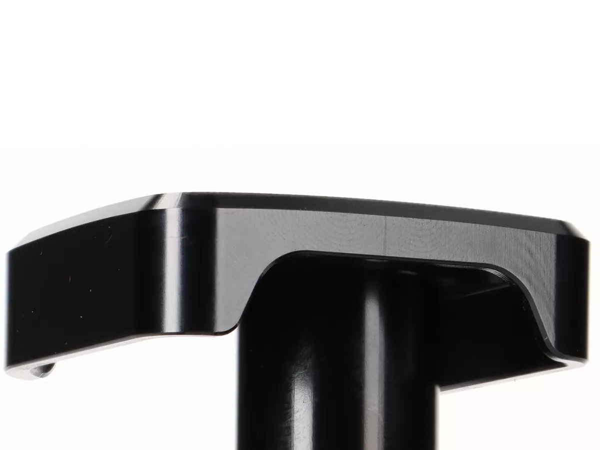 Luggage hook -RIZOMA- aluminium CNC - Vespa GTS 125-300 - 2023- Keyless - black