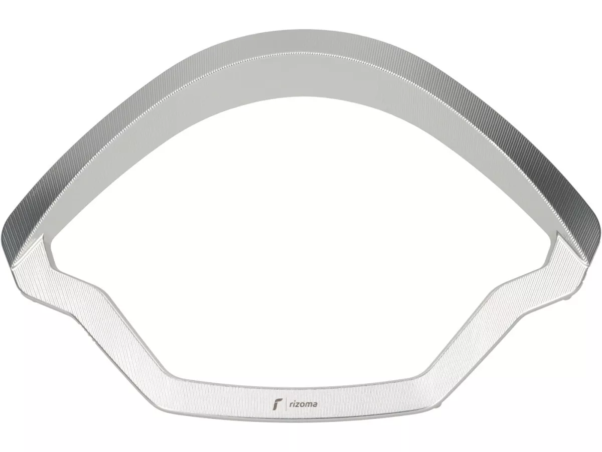 Snelheidsmeterframe -RIZOMA- zilver - Vespa GTS 125-310 Keyless Basic, Super, Super Sport