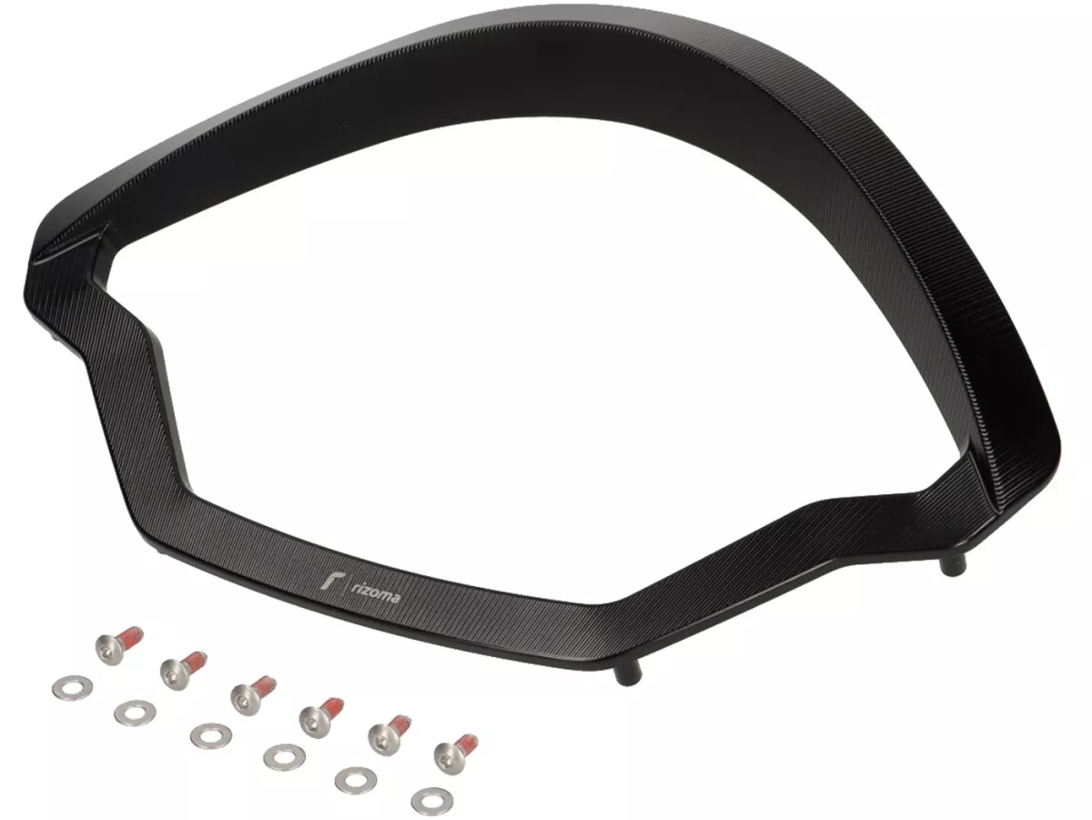 Marco velocímetro -RIZOMA- negro - Vespa GTS 125-310 Keyless Basic, Super, Super Sport