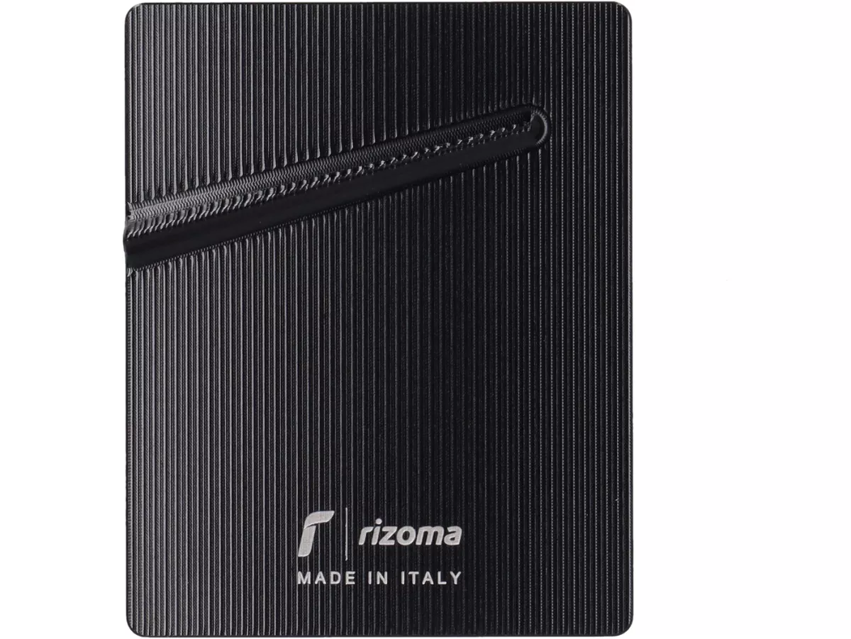 Insigne descente de klaxon -RIZOMA- Aluminium CNC - noir - Vespa GTS 125-300 2023-
