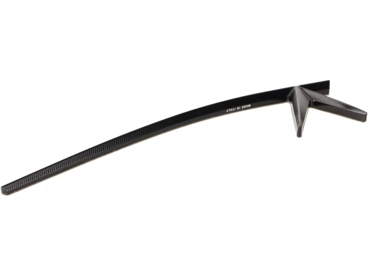 Targhetta -RIZOMA- alluminio CNC - nero - Vespa GTS 125-300 2023-