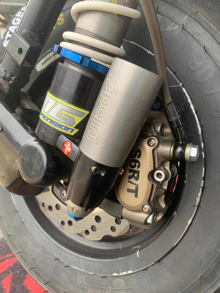 Pinza de freno -STAGE 6 R/T MK2 radial- Pinza de freno de 4 pistones - antracita