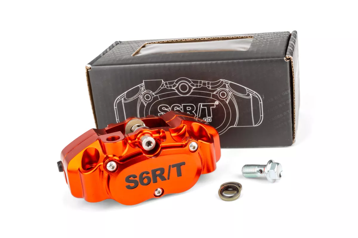 Bremszange -STAGE 6 R/T MK2 radial- 4-Kolben-Bremssattel - orange