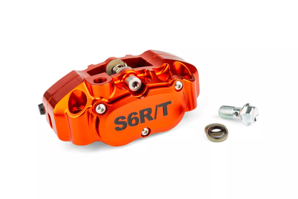 Bremszange -STAGE 6 R/T MK2 radial- 4-Kolben-Bremssattel - orange