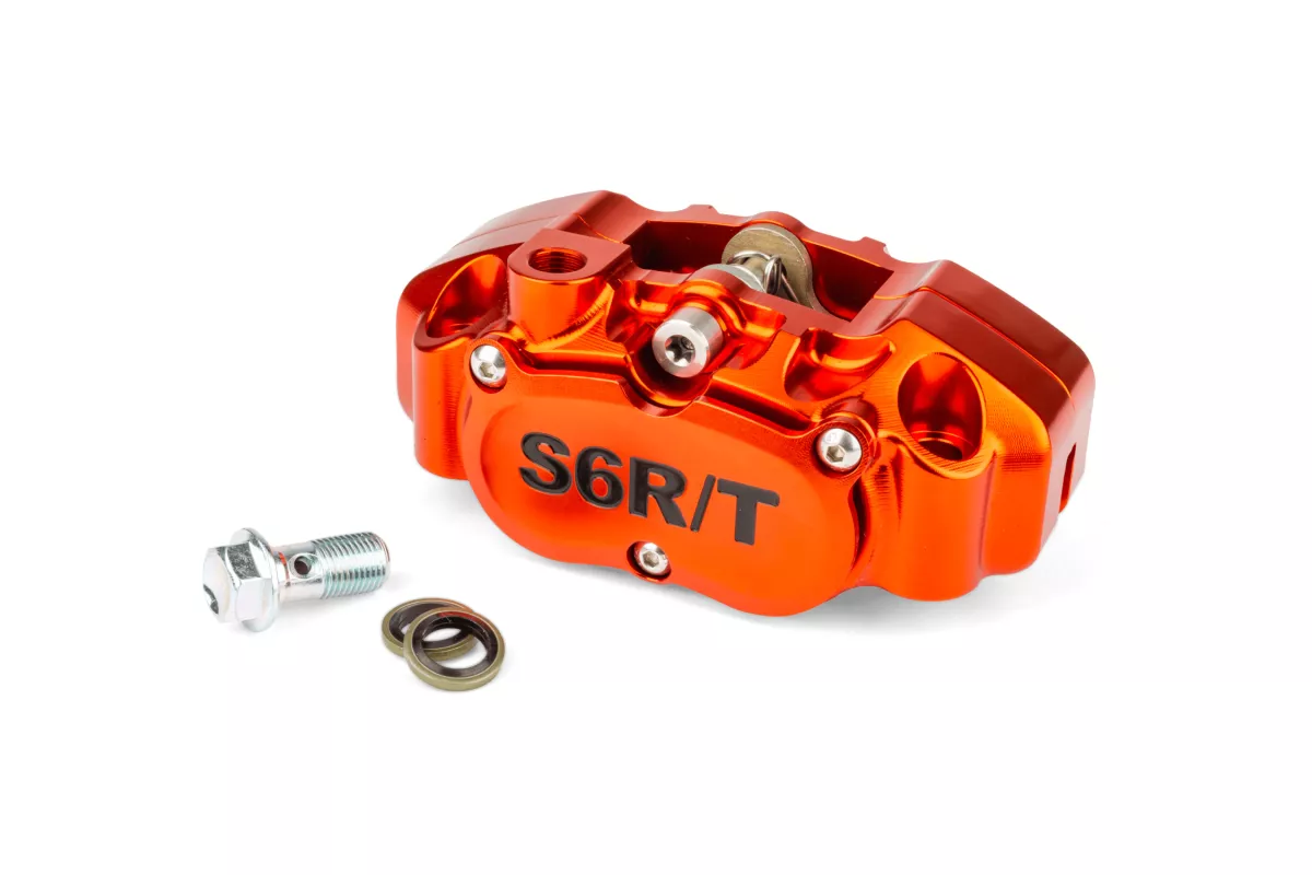 Bremszange -STAGE 6 R/T MK2 radial- 4-Kolben-Bremssattel - orange