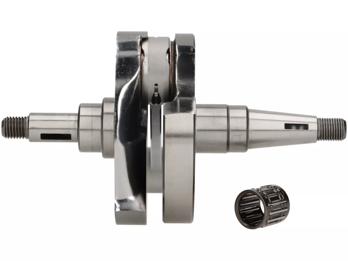 Adapter plate set incl. crankshaft+cylinder -J&G 2% special by WT- for fitting PX200 BGM cylinder (Ø66.5mm) on engine casing PX80, PX125, PX150, Cosa125, Cosa150, Sprint Veloce150 (VLB1T 294260-), GTR125 (VNL2T 145901-), Super150 (VBC1T 412374-), TS125 (V