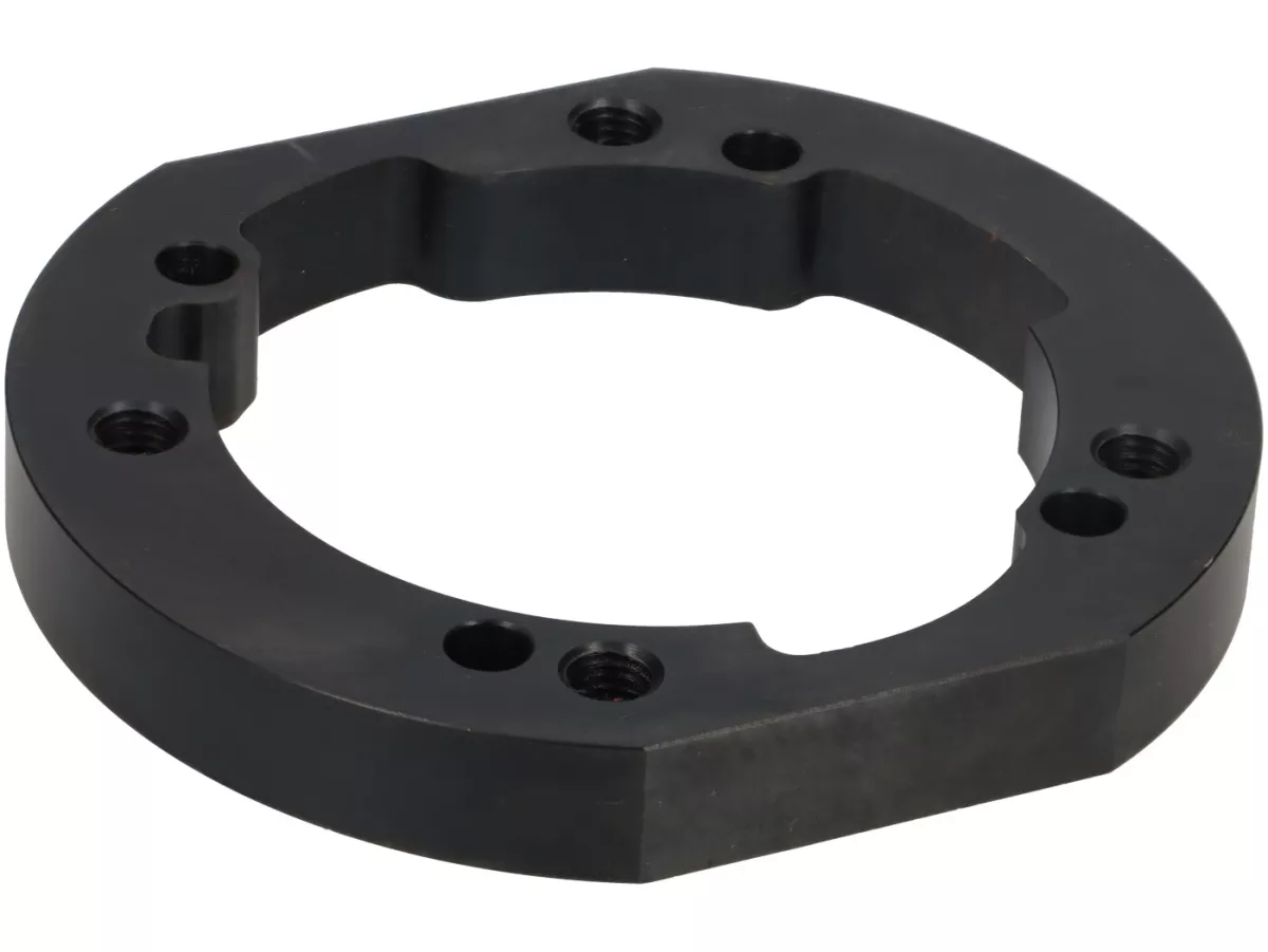 Adapter plate cylinder -J&G 2% special by WT- for fitting Polini/Malossi 210 cylinder (Ø68.5mm) on engine case PX80-PX125-PX150, Cosa125, Cosa150
