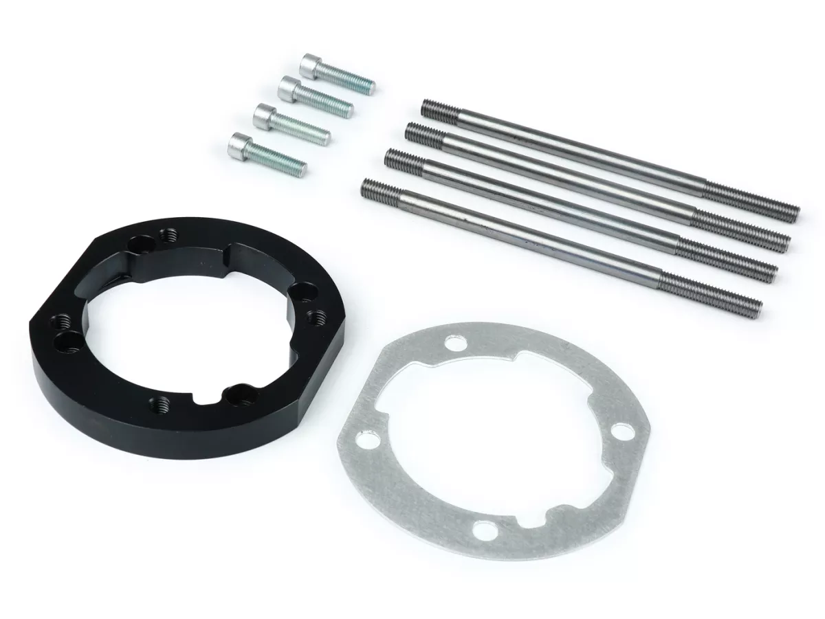 Adapterplaat set cilinder -J&G 2% speciaal door WT- voor montage Polini/Malossi 210 cilinder (Ø68,5mm)