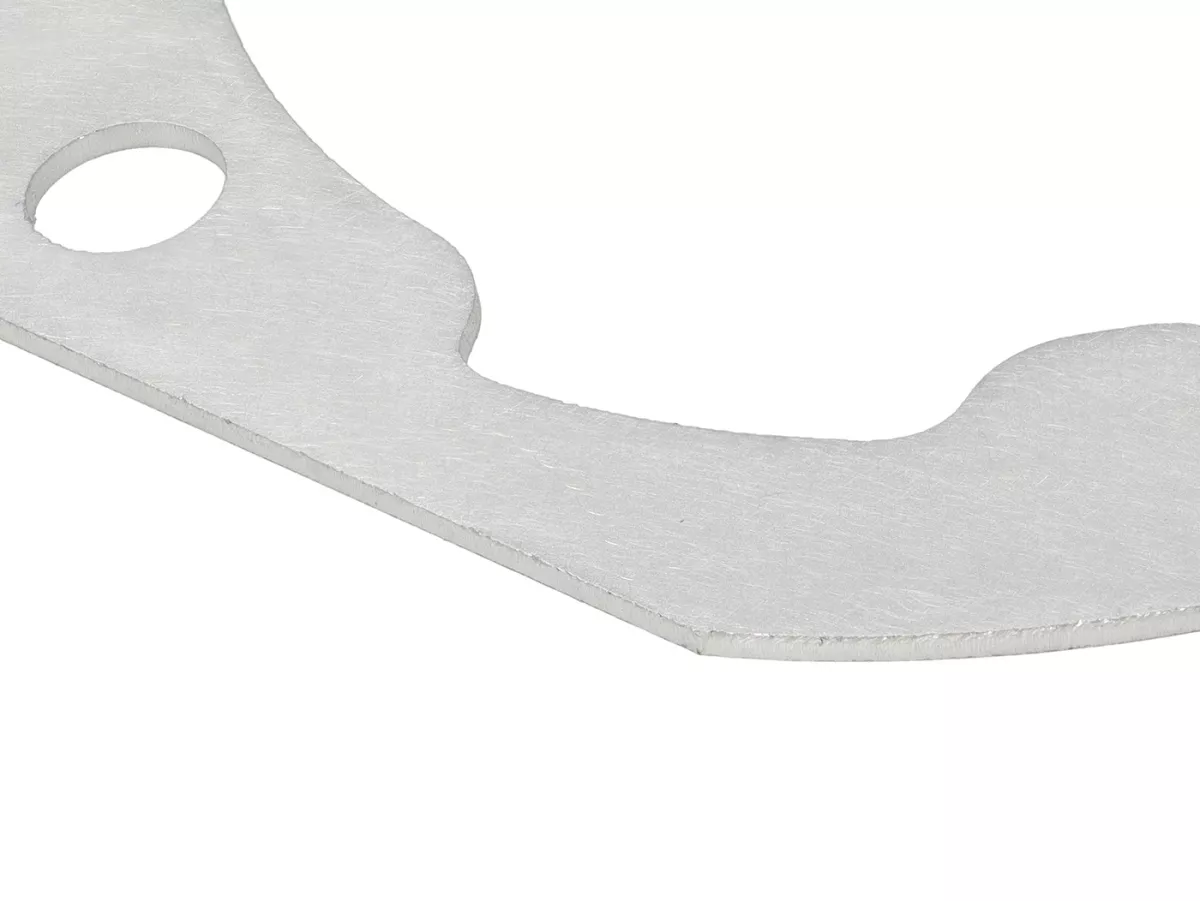 Gasket for adapter plate cylinder -J&G 2% special by WT- for mounting Polini/Malossi 210 cylinder (Ø68.5mm) on engine case PX80-150