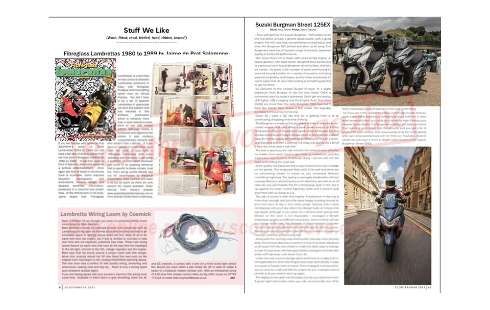 Magazine Scooter Nova Magazine - (#039) - septembre/octobre 2023