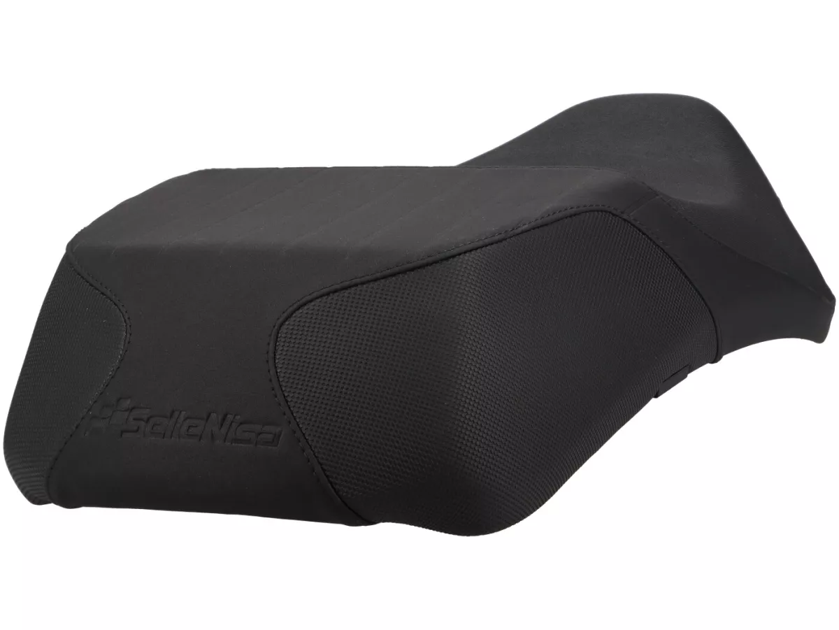Seat -NISA- sport seat - GTS Dual Sport - Vespa GTS 125-310, GTV 125-310 - black/black