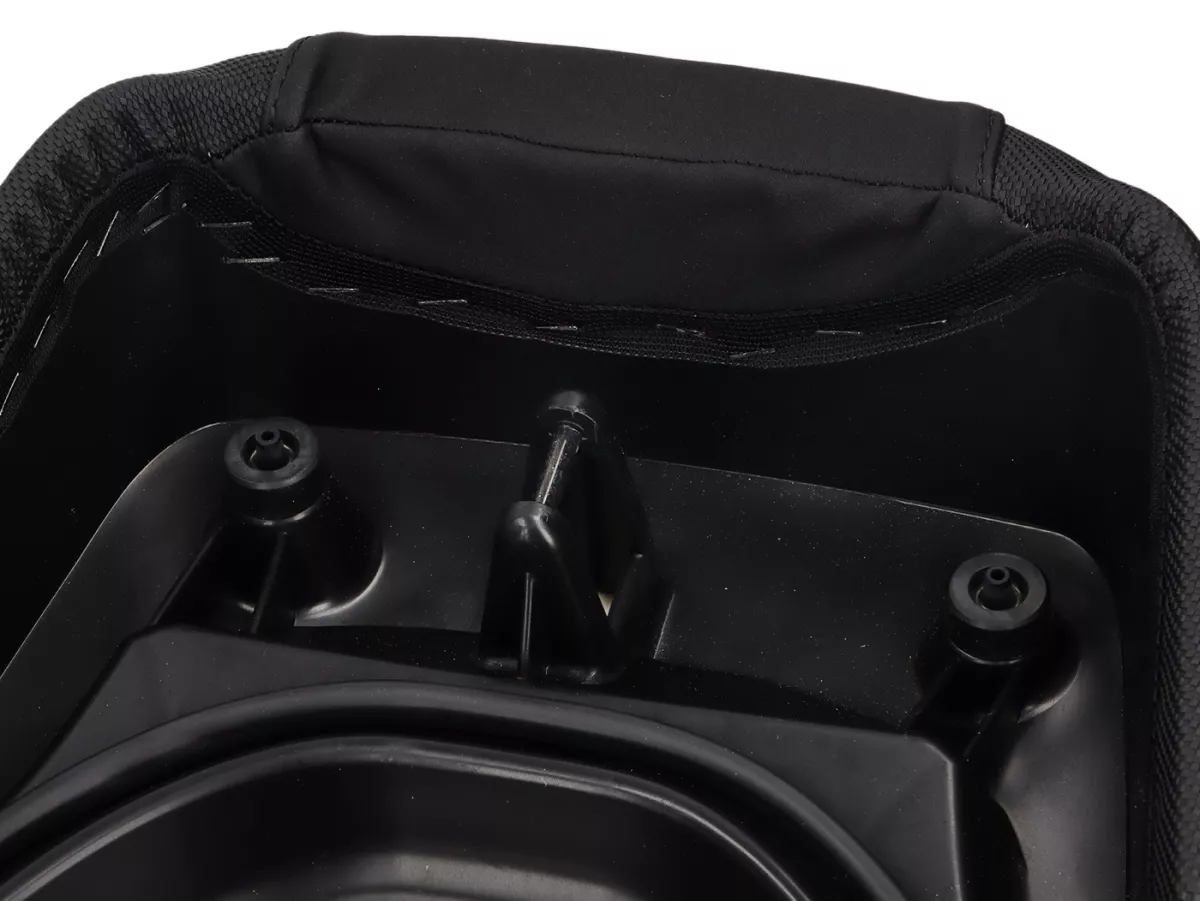 Seat -NISA- sport seat - GTS Dual Sport - Vespa GTS 125-310, GTV 125-310 - black/black
